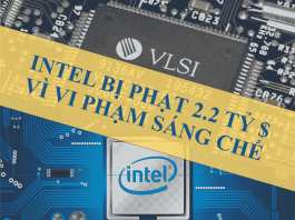 Intel bị phạt 2.2 tỷ vì vi phạm sáng chế