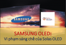 Samsung Vi phạm bằng sáng chế OLED Samsung Vi phạm bằng sáng chế OLED