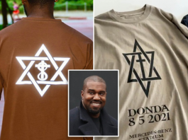 Kanye West bị tố đạo logo trong mẫu áo thun quảng bá album “Donda”