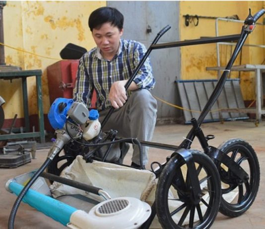 Sáng chế máy thu hoạch rau bán tự động sáng chế máy thu hoạch rau bán tự động, máy thu hoạch rau bán tự động, sáng chế máy thu hoạch rau,