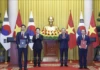 Bộ Khoa học và Công nghệ Việt Nam và Bộ Sở hữu trí tuệ Hàn Quốc ký kết biên bản ghi nhớ tăng cường hợp tác về lĩnh vực sở hữu trí tuệ hợp tác SHTT Việt Nam Hàn Quốc, MOST Việt Nam KIPO Hàn Quốc, biên bản ghi nhớ hợp tác SHTT, đào tạo nhân lực sở hữu trí tuệ, trao đổi thông tin sáng chế, thúc đẩy đổi mới sáng tạo, SHTT Việt Nam,
