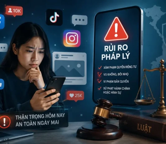 Người dùng mạng xã hội tại Việt Nam cần thận trọng hơn trước rủi ro pháp lý ngày càng gia tăng Người dùng mạng xã hội tại Việt Nam cần thận trọng hơn trước rủi ro pháp lý ngày càng gia tăng