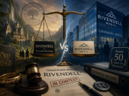 tranh chấp nhãn hiệu Rivendell, Rivendell Lord of the Rings, Middle-earth Enterprises, Rivendell Media, nhãn hiệu Tolkien, thương hiệu điện ảnh, sở hữu trí tuệ, USPTO, The Lord of the Rings, doanh nghiệp lâu năm