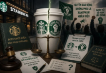 Starbucks khởi kiện công đoàn nhân viên vì tranh chấp nhãn hiệu: Ranh giới giữa quyền lao động và quyền sở hữu trí tuệ Starbucks kiện công đoàn, tranh chấp nhãn hiệu Starbucks, Starbucks Workers United, quyền lao động và SHTT, sở hữu trí tuệ lao động, trademark union, ranh giới quyền lao động, bảo vệ thương hiệu Starbucks